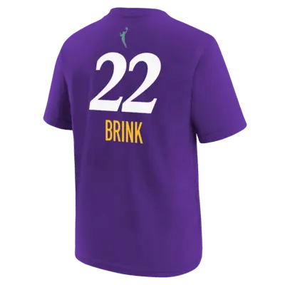Футболка Nike Cameron Brink Los Angeles Sparks Explorer Edition, цвет Field Purple — фото 2