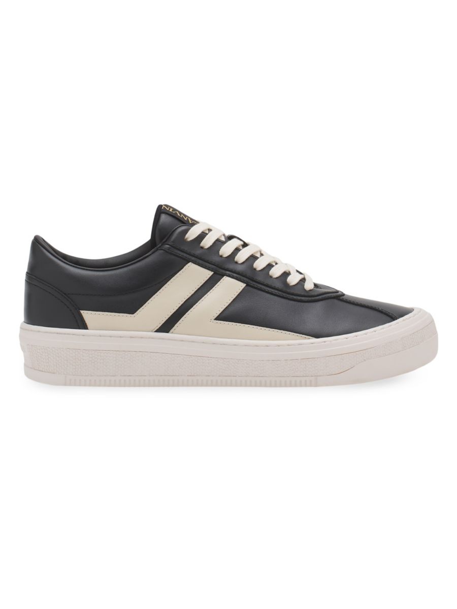 

Кожаные кроссовки Cash Lanvin, цвет Dark Grey