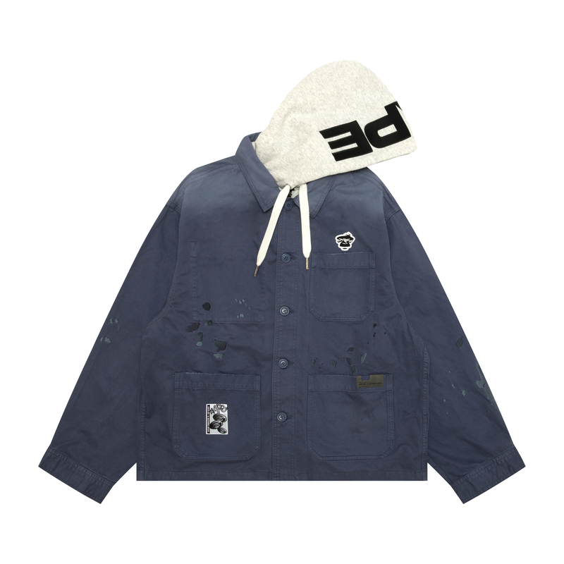 

Aape Куртка с нашивкой логотипа, Navy Blue NYS