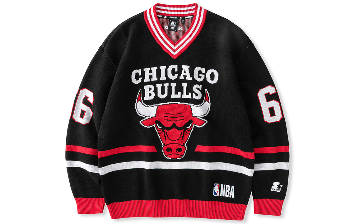 

STARTER X Nba свитер Bulls Team унисекс черный