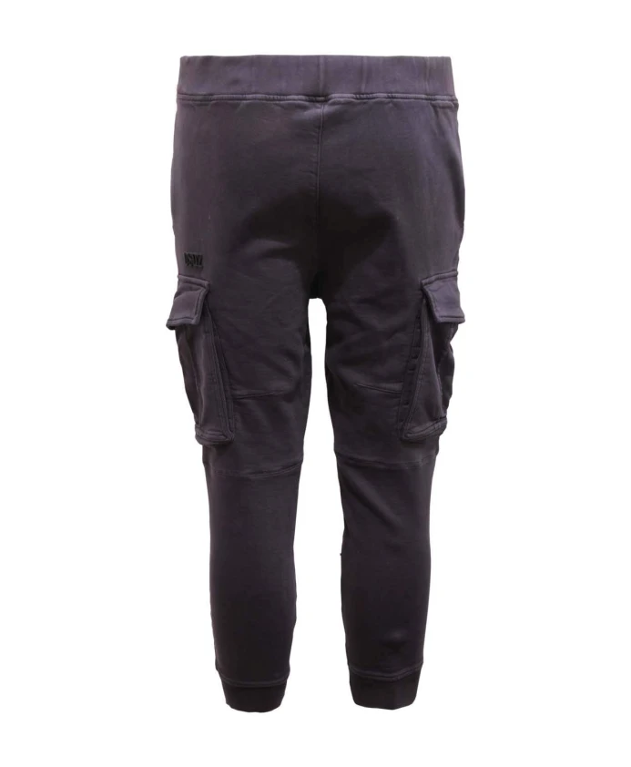 Спортивные брюки-карго синего цвета, модель s74kb0685 Dsquared2, синий — фото 2