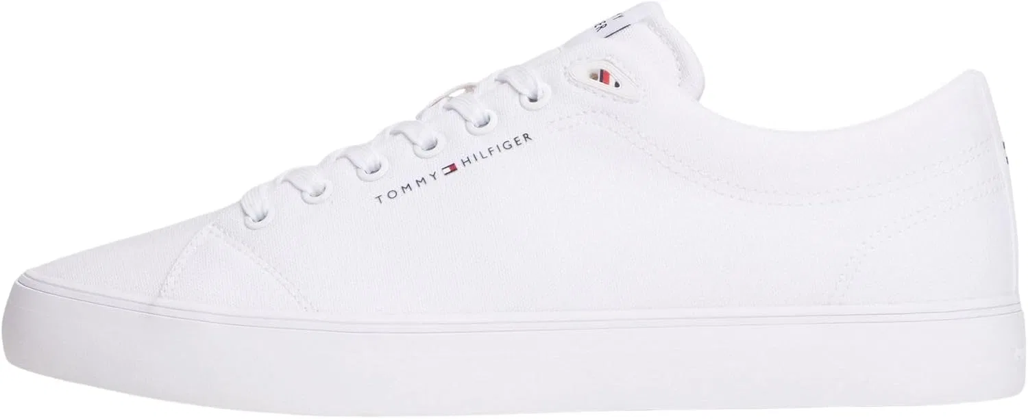 Мужские низкие кроссовки Tommy Hilfiger Harlem Core II CVS Fm0fm05817, White (White)