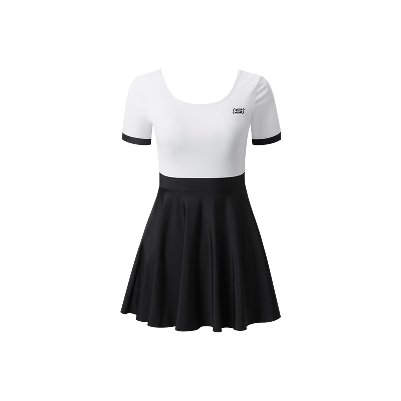 

Купальник слитный One piece Skechers, черный