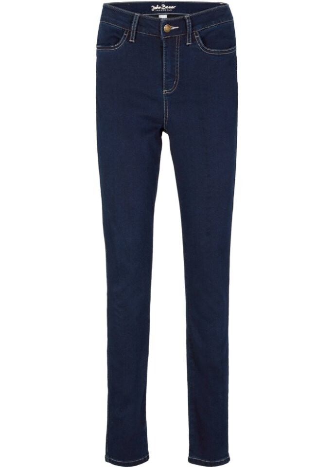 

Утепленные джинсы скинни скинни John Baner Jeanswear, синий