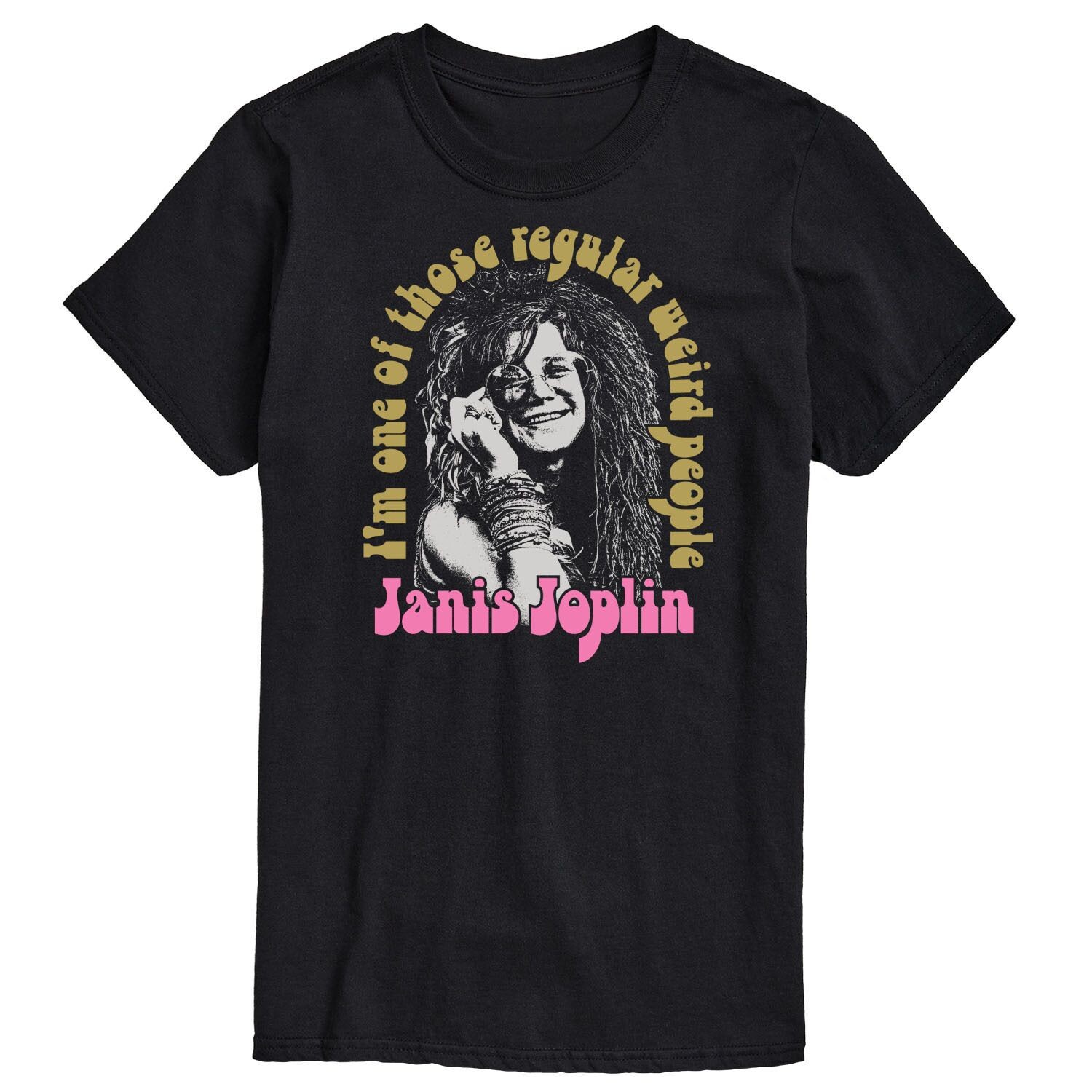 

Мужская футболка Janis Joplin Weird People Licensed Character