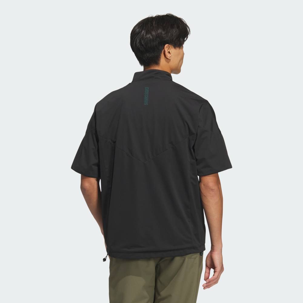 Джемпер Code Chaos Half Zip SS Wind Adidas, black — фото 2