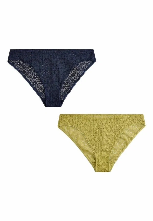 Трусы в упаковке по 2 штуки Next, Navy Green