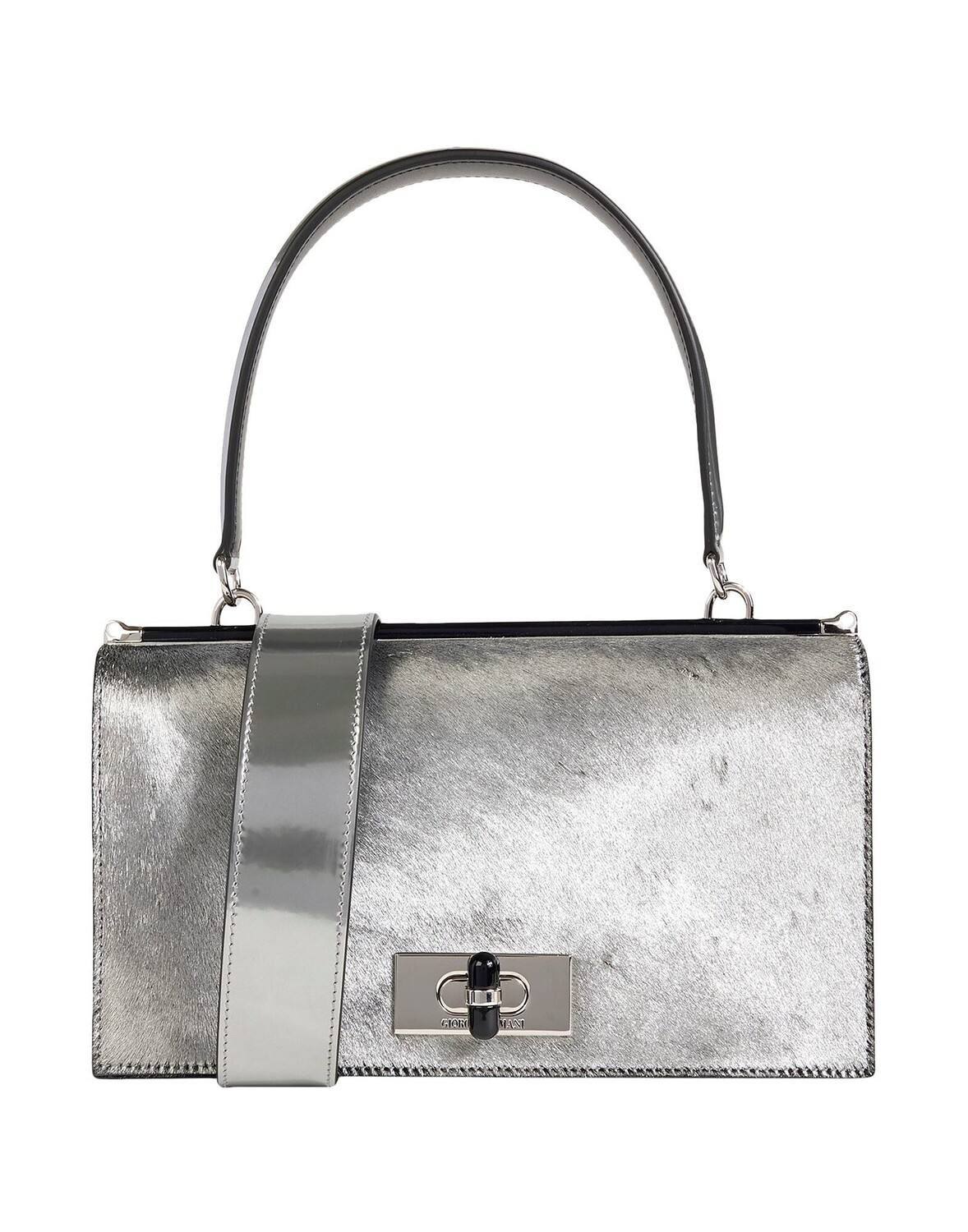 

Сумка через плечо Giorgio Armani, серебро