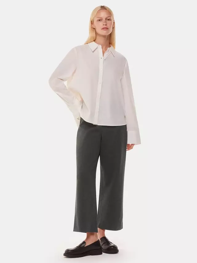 

Брюки Whistles Camilla Wide Leg, цвет grey/marl