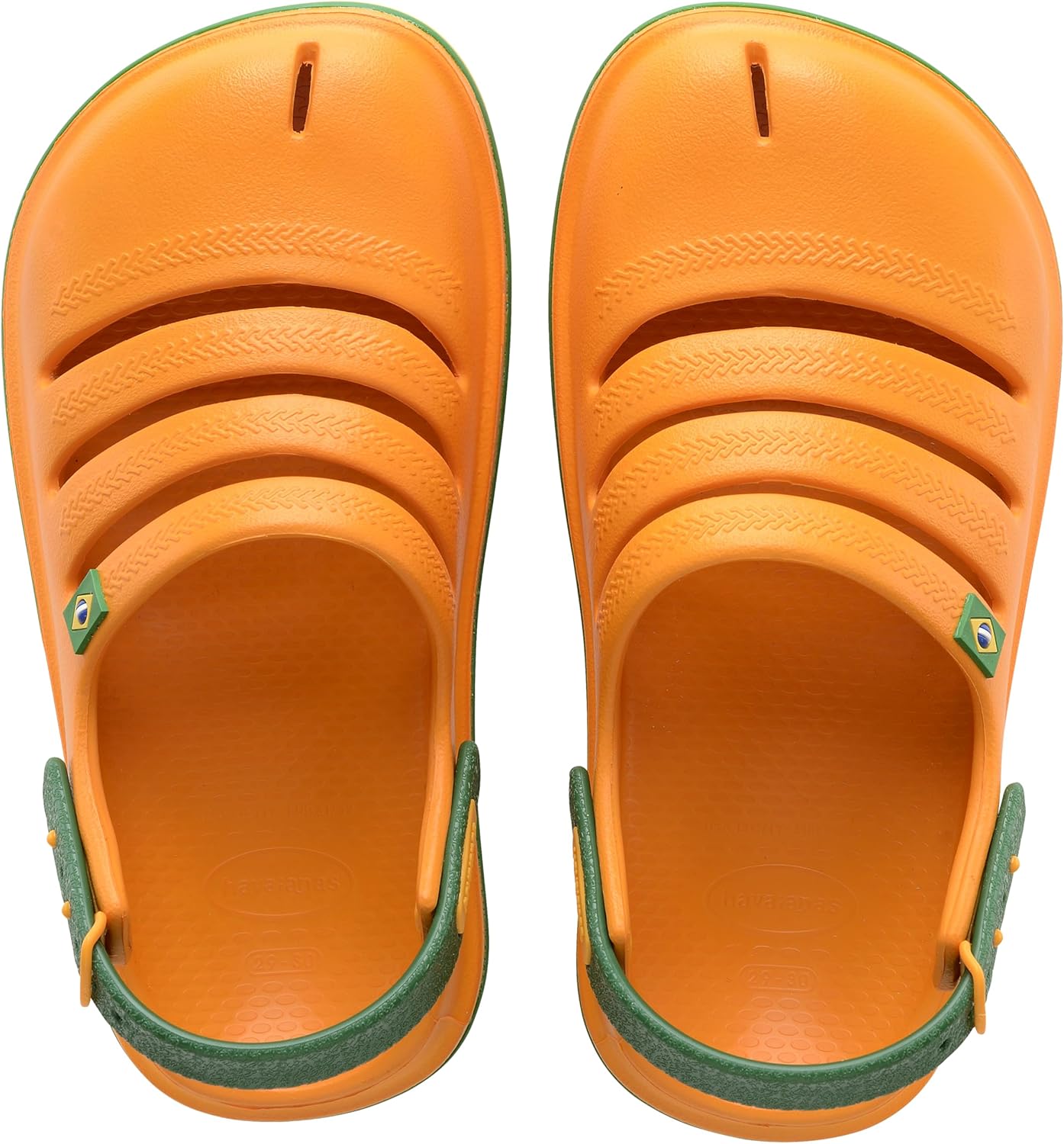 

Детские сабо Havaianas Brazil, унисекс, желтый