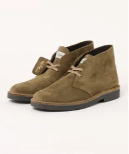 Ботинки Desert Boot Evo бренда Clarks, лимитированная серия к 200-летию, цвет хаки