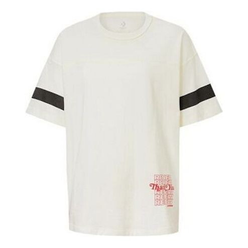 

Футболка (WMNS) Converse Renew Alphabet Printing Short Sleeve White, белый