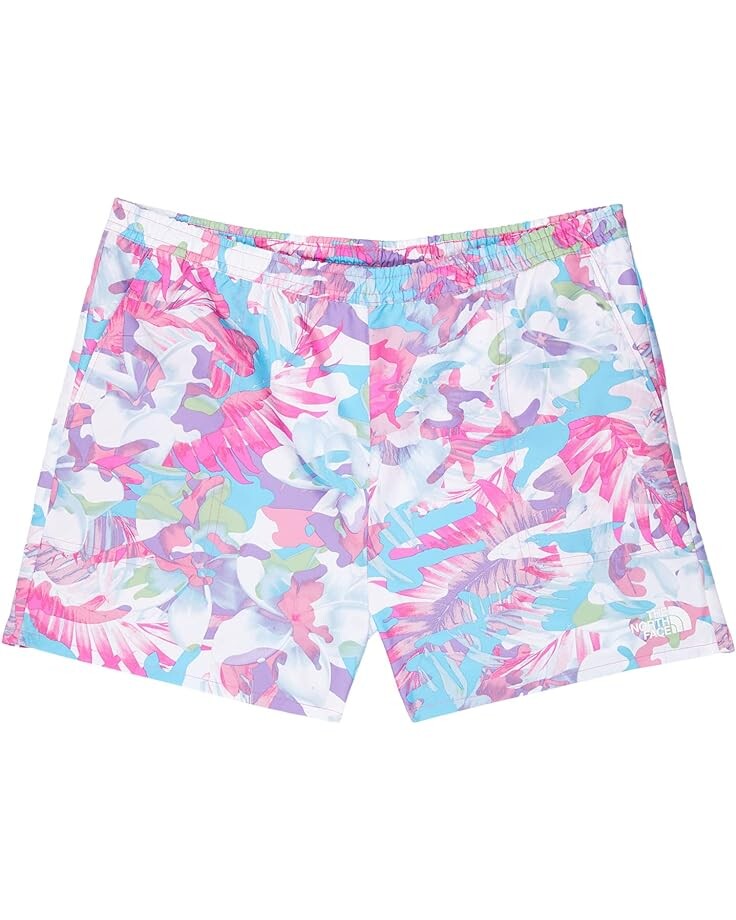 

Шорты The North Face Printed Amphibious Class V Water Shorts, цвет Linaria Pink Youth Tropical Camo Print