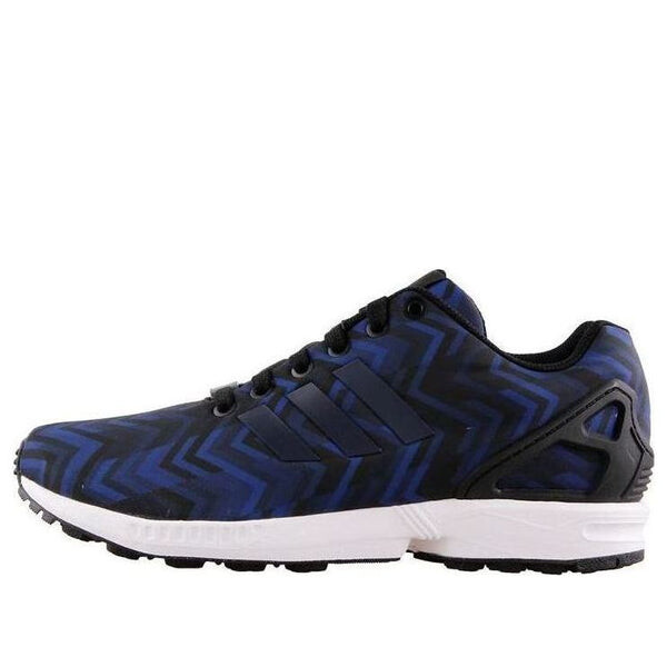 

Кроссовки оригиналы zx flux Adidas, синий
