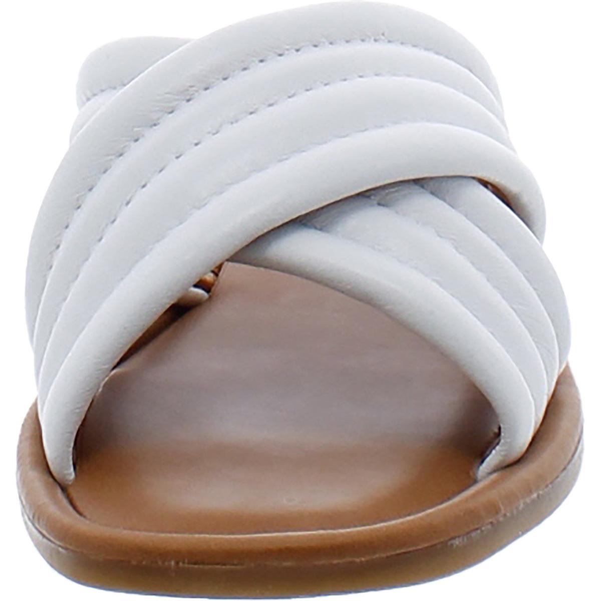 Word For Word Womens Slip On Pool Slide Sandals Seychelles, Tan Leather — фото 2