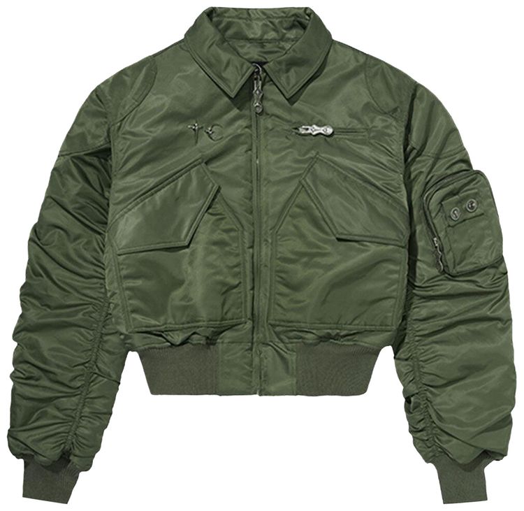 

Куртка Thug Club A Wingless Bird Jacket 'Khaki', зеленый
