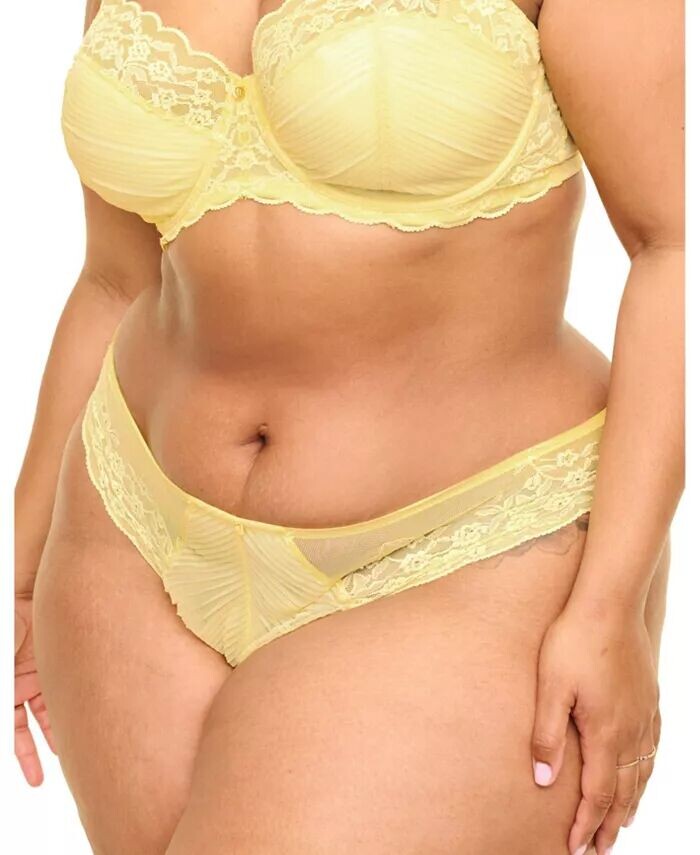 

Трусики Perla Cheeky размера плюс Adore Me, фиолетовый