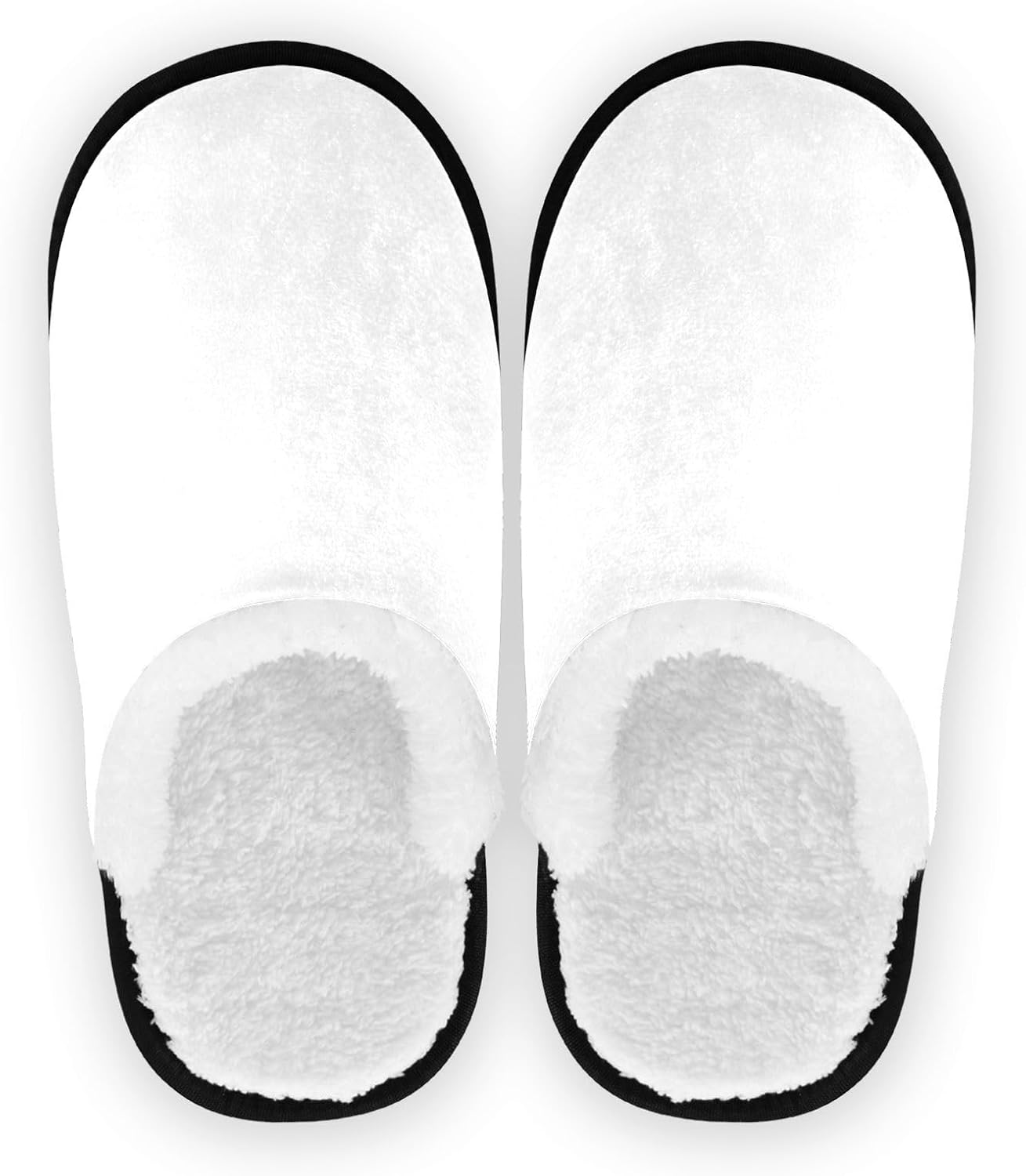 

Белые домашние тапочки UMIRIKO для женщин и мужчин, стираемые, с нескользящей подошвой, с сумкой для хранения для путешествий и спа, размер M 01