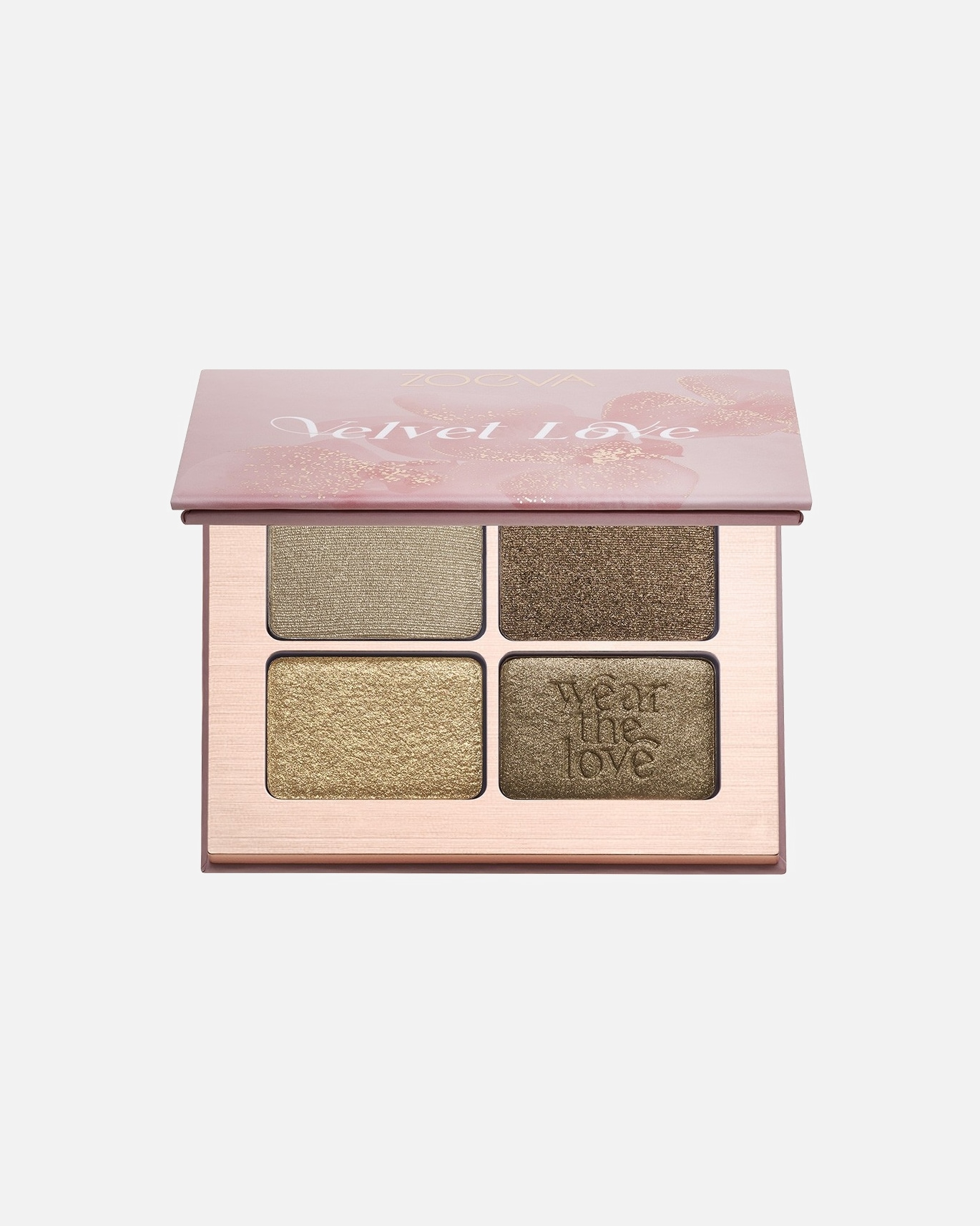 

Тени для глаз, палетка Zoeva, emerald green eyes, 6 гр