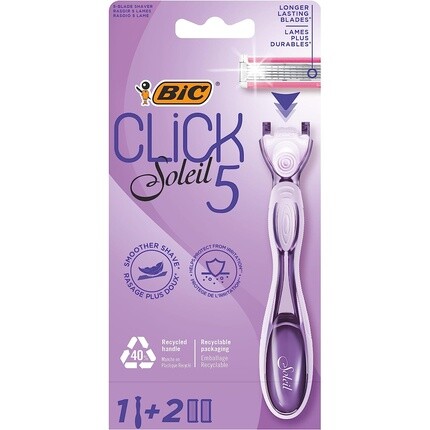 

Системная женская бритва Click Soleil 1 бритва + 2 лезвия, Bic