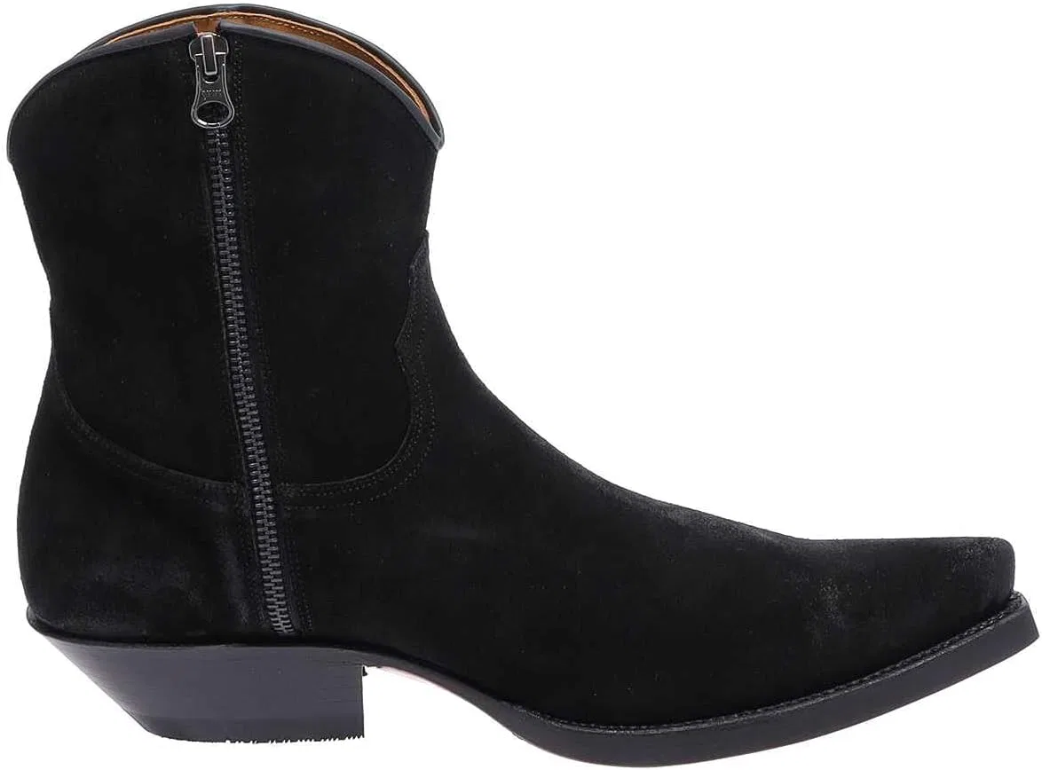 FB Fashion Boots Мужские ковбойские ботинки Rey Western Boots Кожаные ботинки Черные — фото 4
