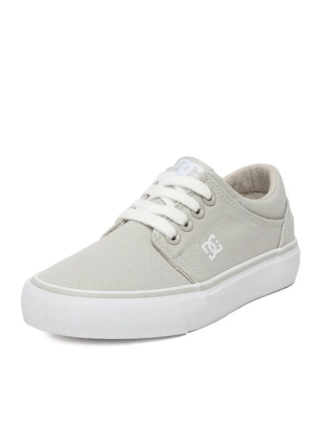 DC Shoes Тканевые кроссовки CEOWB-LEA-ZL-DC001-CH серые — фото 2