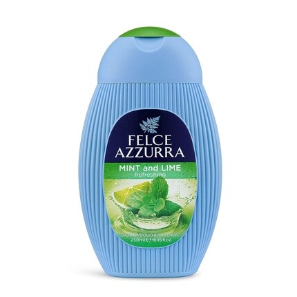 

Освежающий гель для душа с эссенцией мяты и лайма, 8,4 унции, Felce Azzurra