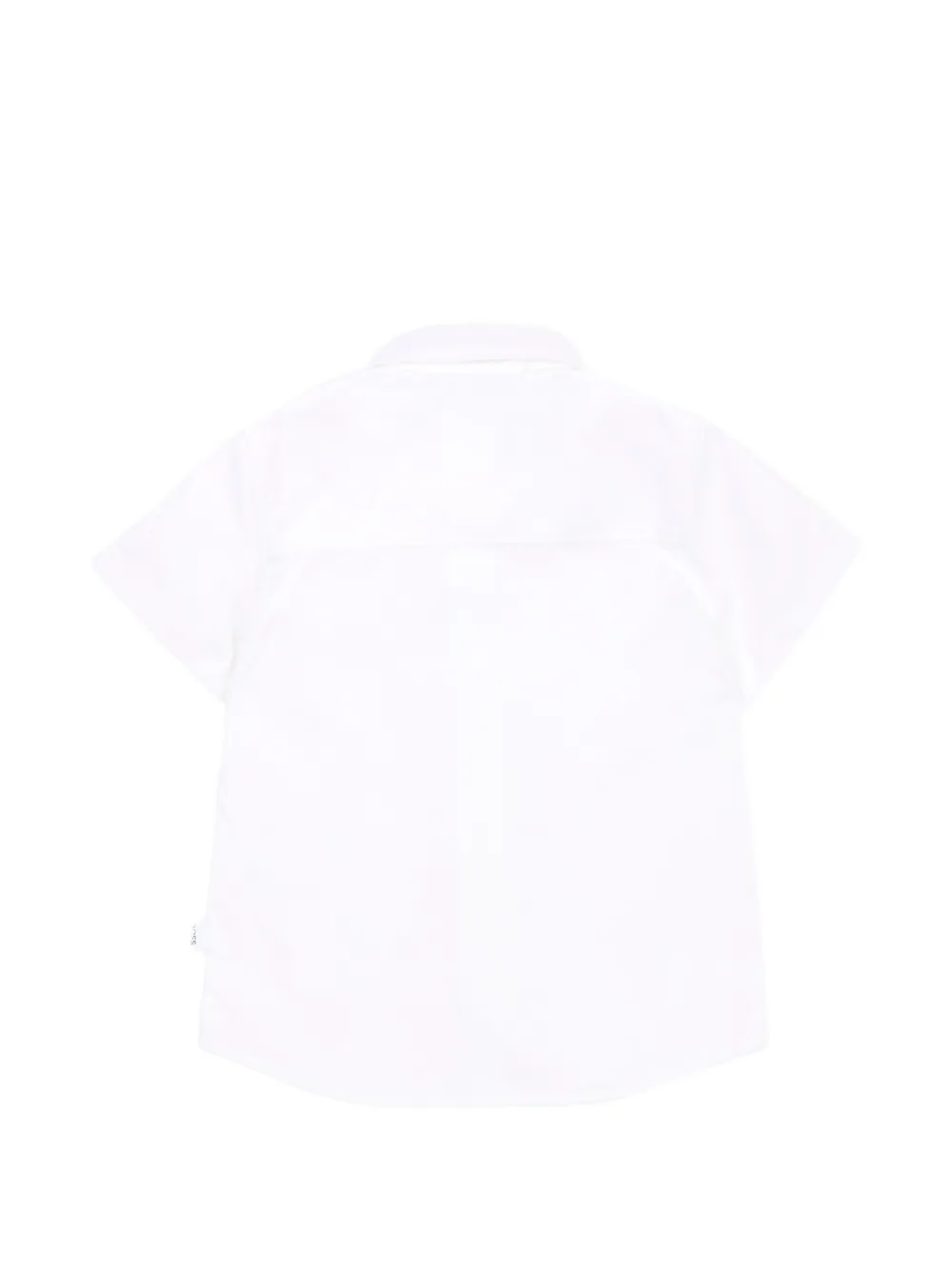 Рубашка с короткими рукавами Boss Kidswear, белый — фото 2