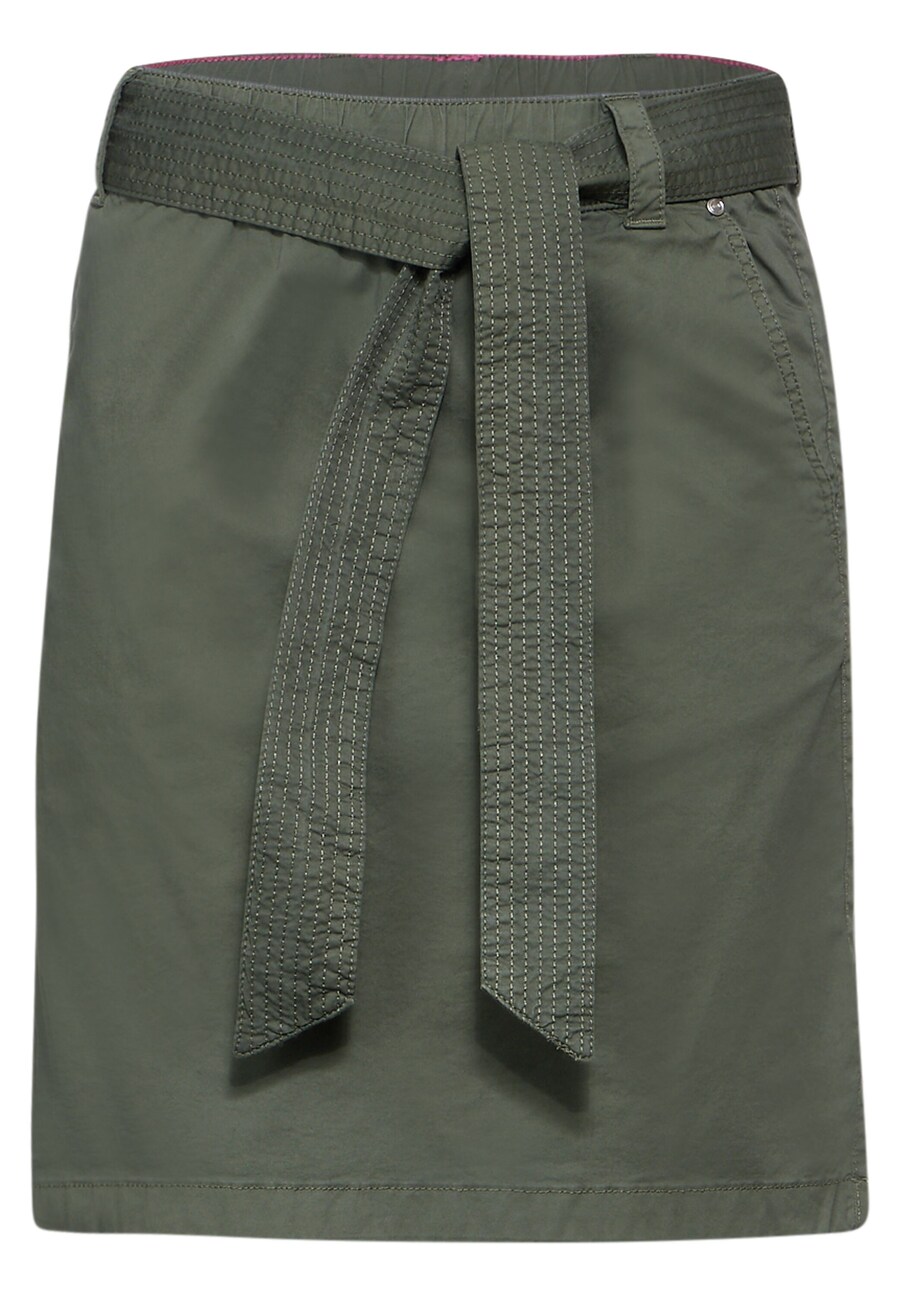 

Юбка миди CECIL Skirt Papertouch, цвет khaki/dark green