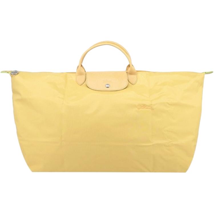 

LONGCHAMP Сумка-тоут Le Pliage Green из переработанного полиамида, зеленая, мужская, среднего размера, желтая