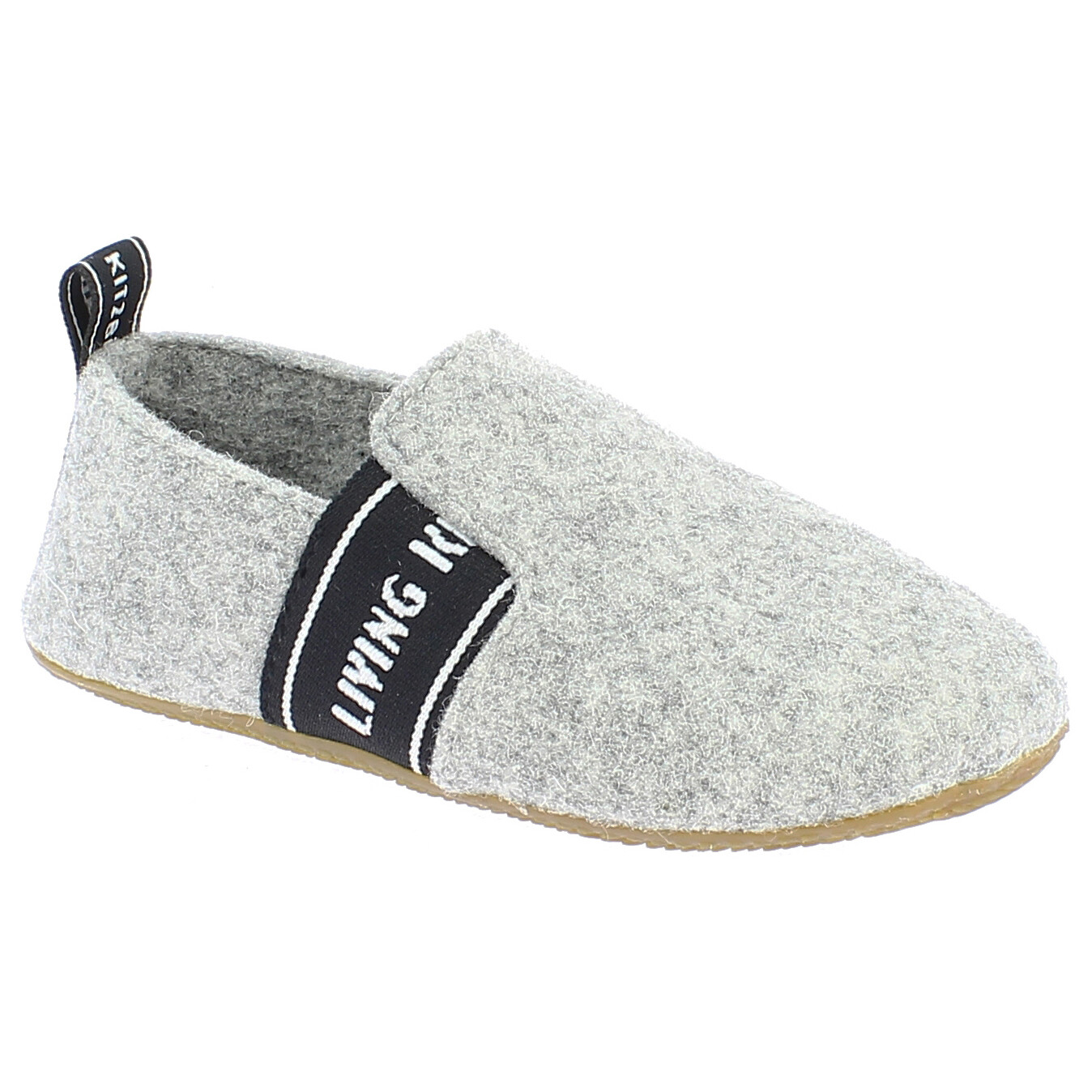 

Тапочки Living Kitzbühel T-Modell Filz & LK Schriftzug, цвет Fog