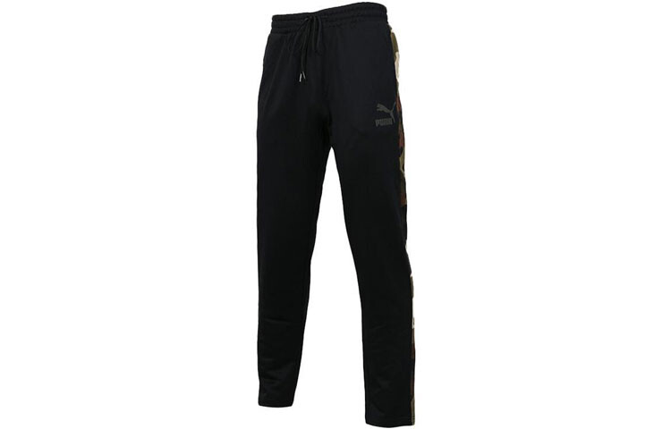 

Мужские трикотажные спортивные штаны Puma, цвет Black