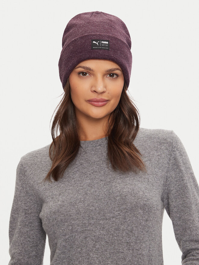 

Зимняя шапка Puma Archive Heather Beanie 021739 28, фиолетовый