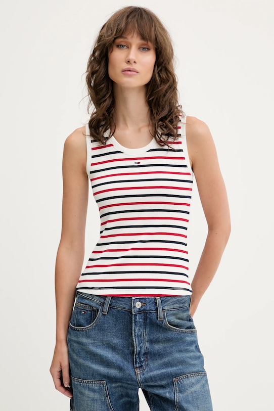 

Топ Tommy Jeans, белый