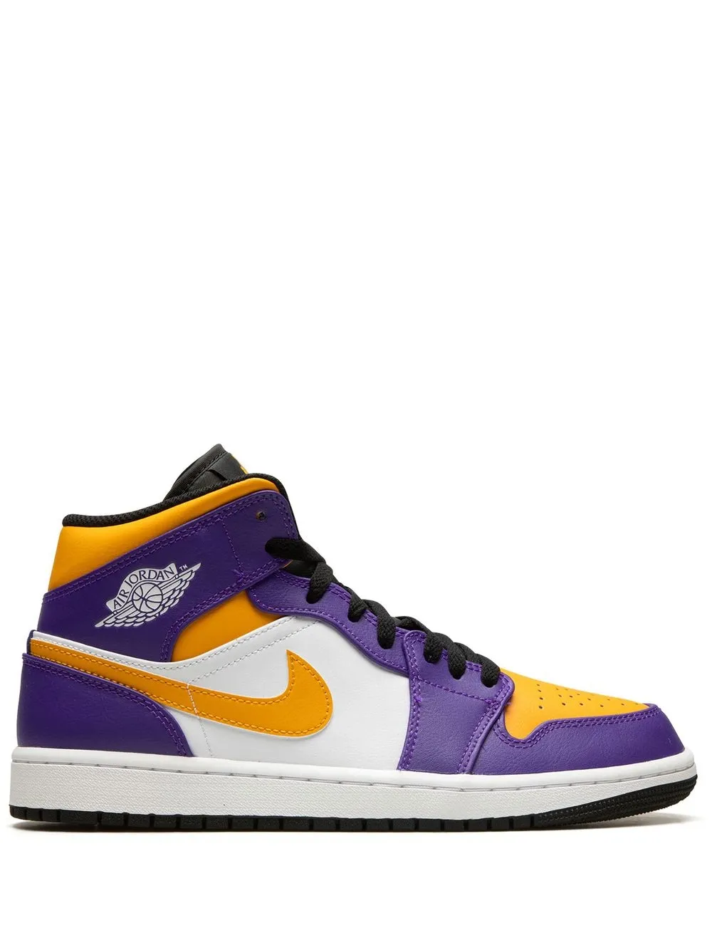 

Кроссовки Air 1 Mid Lakers Jordan, фиолетовый