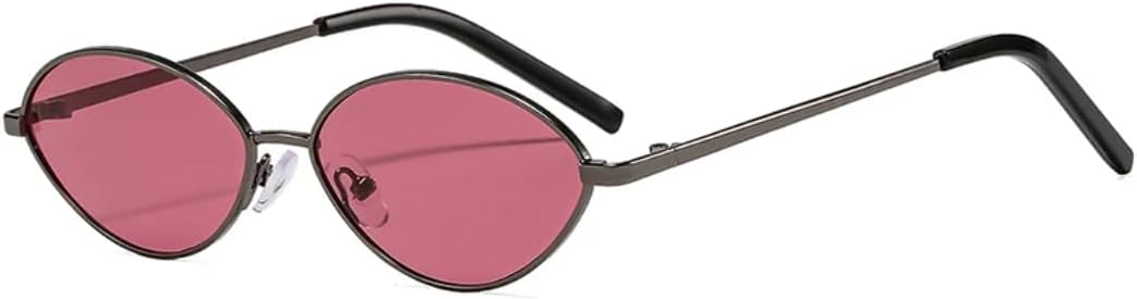 

Винтажные маленькие круглые солнцезащитные очки «кошачий глаз» для женщин, градиентные розовые солнцезащитные очки, женские солнцезащитные очки для вождения, защита от УФ-излучения UV400 UUPTTPL, Gun Wine Red