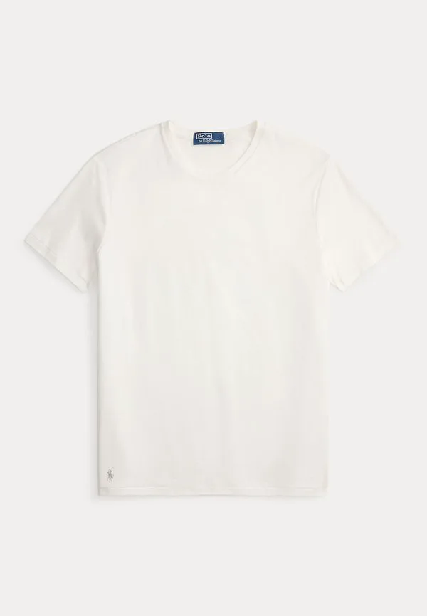 Футболка стандартного кроя lisle, базовая футболка Polo Ralph Lauren, White — фото 4