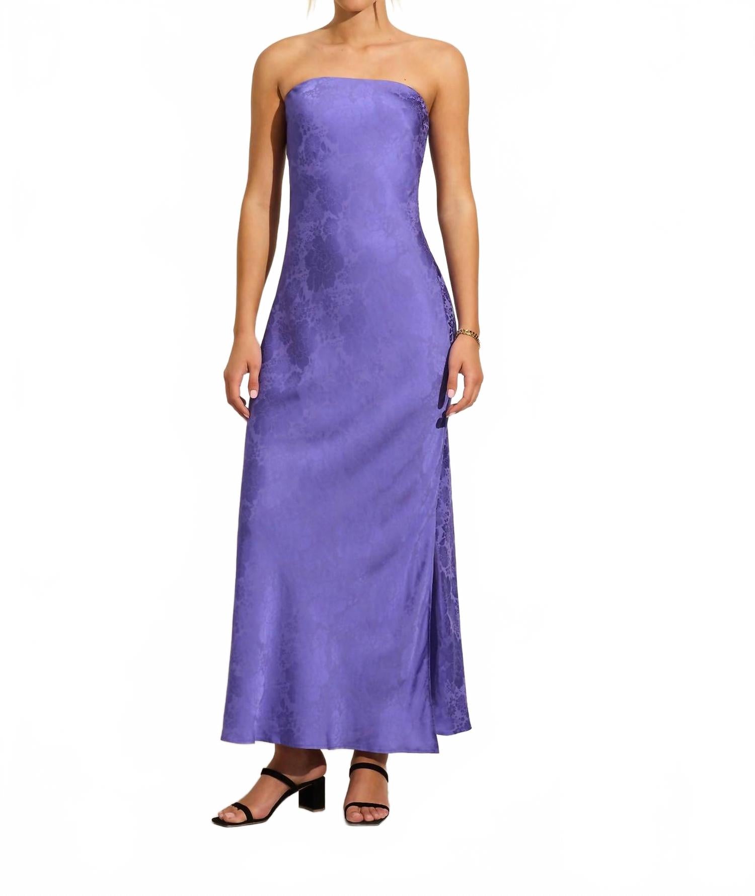 

Астрид макси-платье в лавандовом цвете Auguste the Label