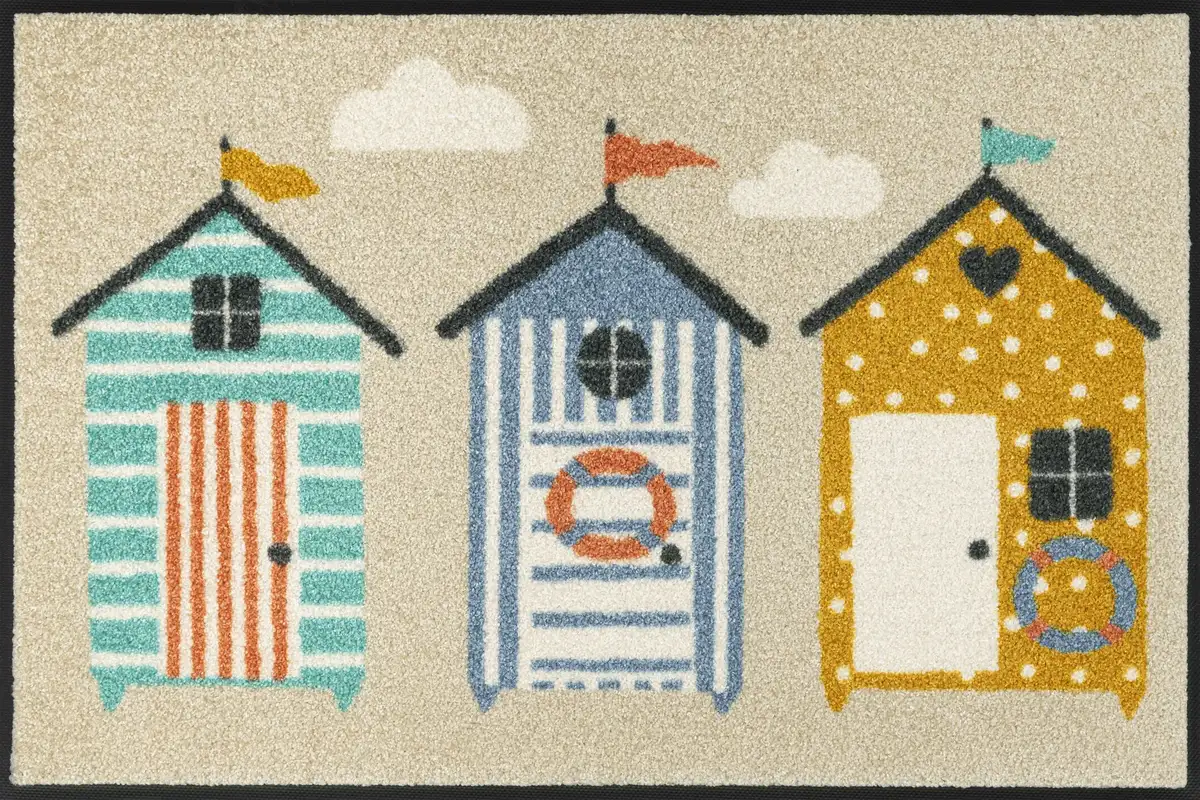 

Стирка+сушка Kleen-Tex коврик "Beachhut", прямоугольный Wash+dry by Kleen-Tex 50х75 см, цвет bunt
