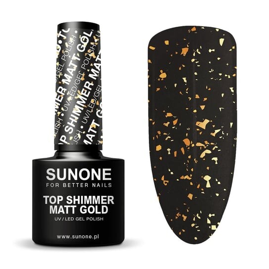 

Матовый гибридный 5 мл Sunone Top Shimmer