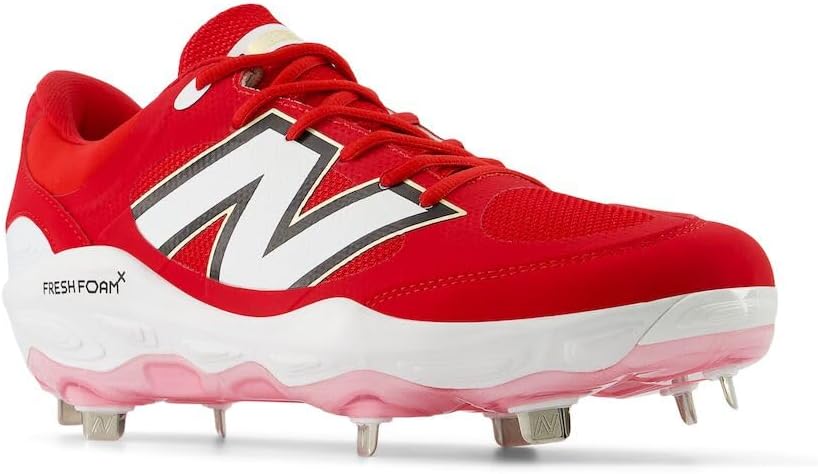Мужские кроссовки New Balance Fresh Foam X 3000 V7, Team Red/White — фото 3