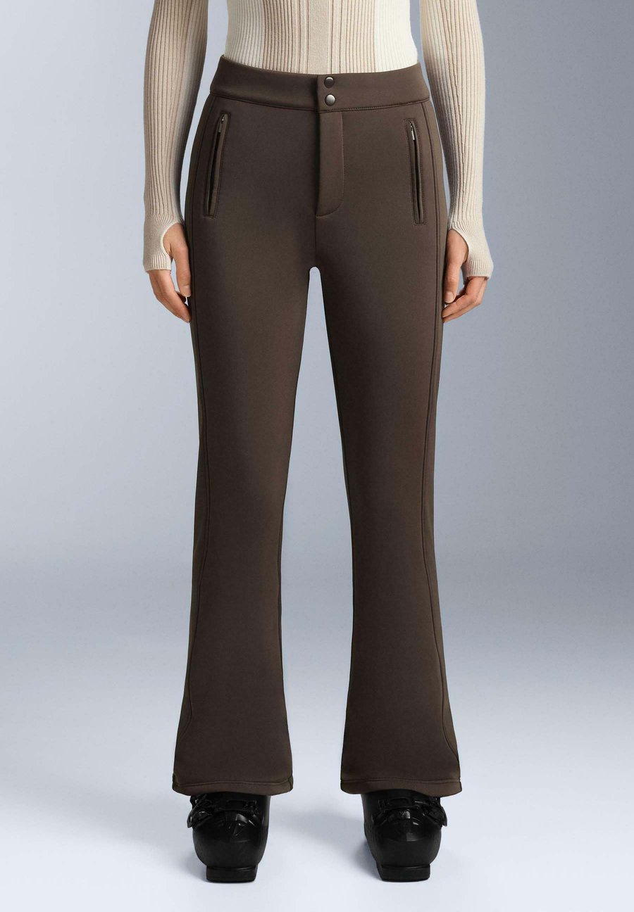 

Лыжные брюки OYSHO WATER-RESISTANT STRETCH FLARE , Mottled Light Brown, Коричневый, Лыжные брюки OYSHO WATER-RESISTANT STRETCH FLARE , Mottled Light Brown