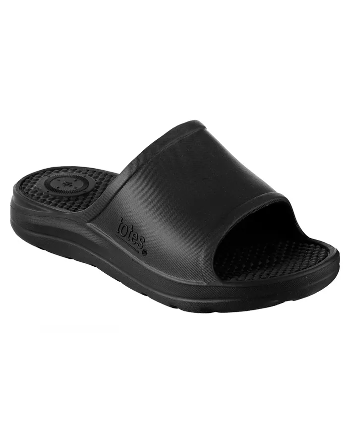 

Мужские универсальные спортивные шлепанцы Everywear Sport Slides Totes, черный