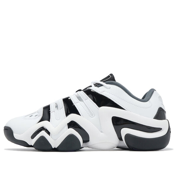 

Кроссовки crazy 8 low 'footwear white core black' Adidas, белый