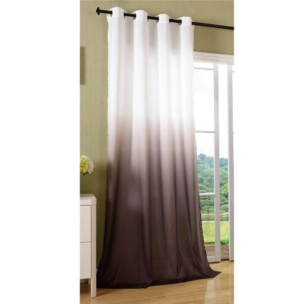

Штора Gardinenbox Microsatin Farbverlauf Ösen, 140x245x1 см, коричневый