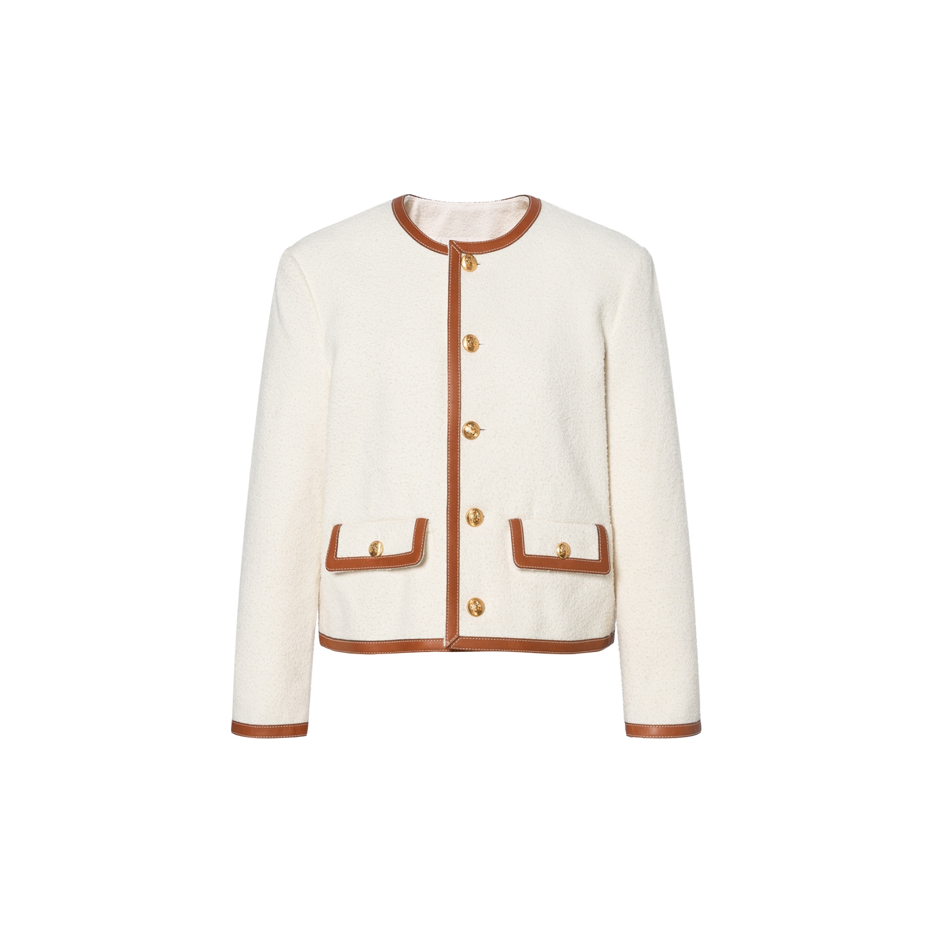 

CELINE Куртка женская экрю, Ecru