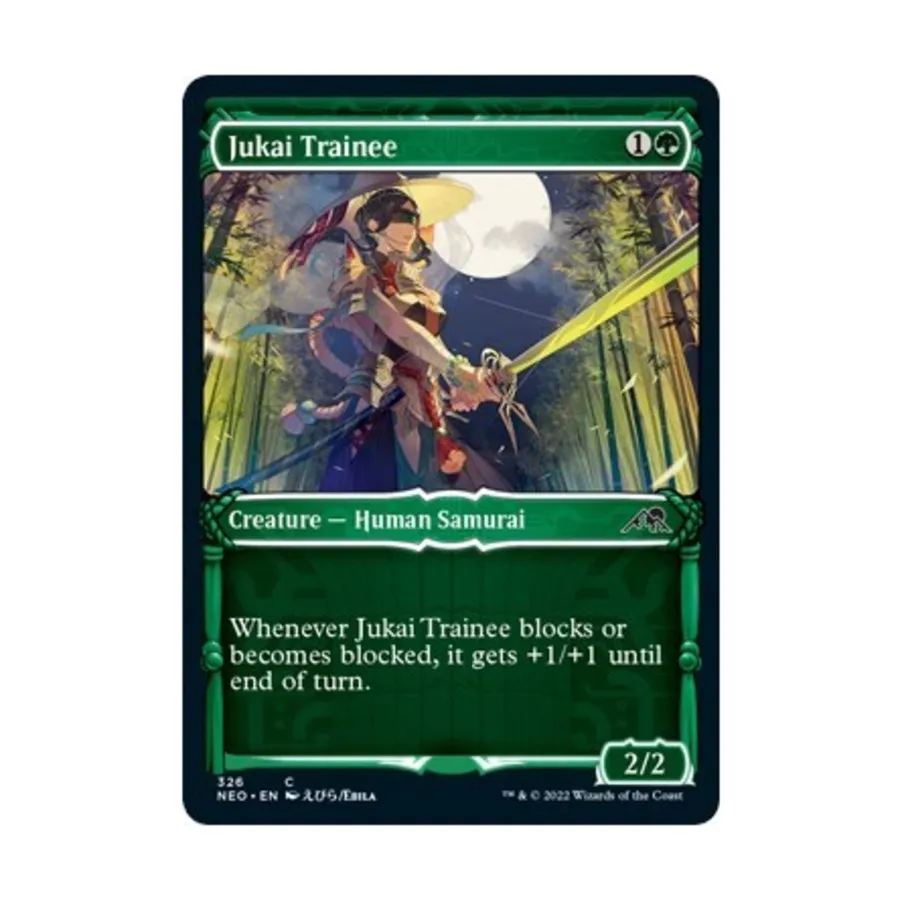 

CCG Джукай-стажер (Витрина) (С) (Фольга), MTG - Kamigawa : Neon Dynasty