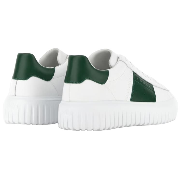 H-Stripes Low-Top Skateboard Shoes Men's White HOGAN — фото 3