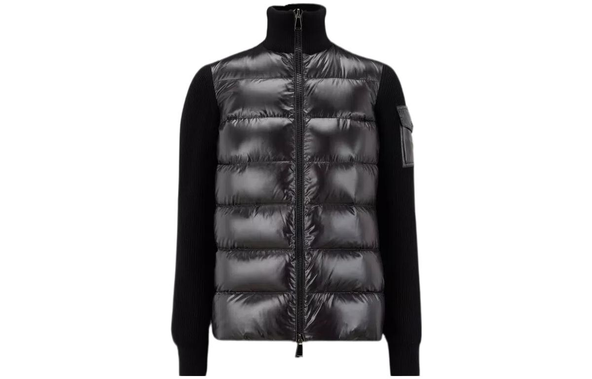 

Пуховик женский черный Moncler