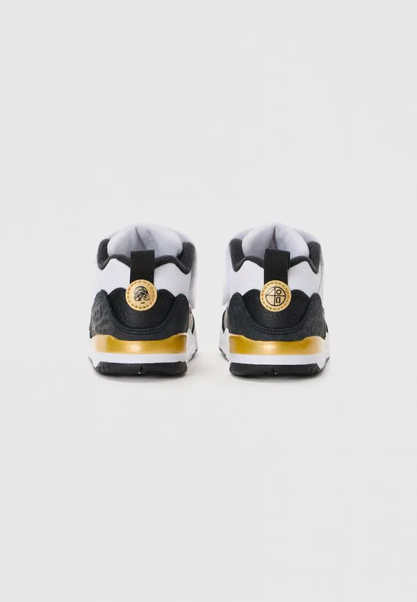 Кроссовки jordan spizike унисекс Jordan, White/Black-Mtlc Gold — фото 3